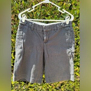 Gap black striped shorts